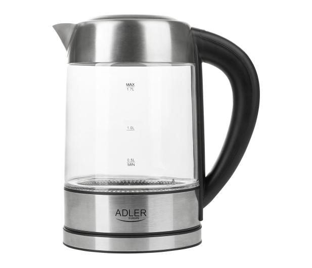 Adler Czajnik szklany 1,7 L z regulacją temp. - 1587339 - zdjęcie